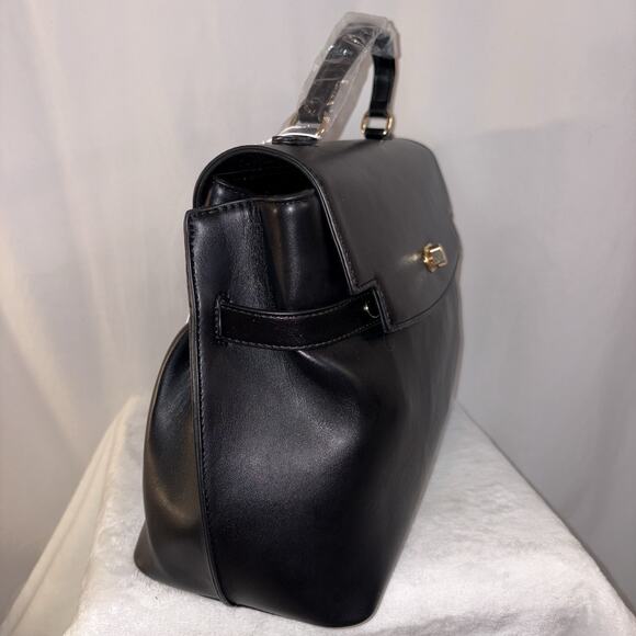 Cavalli Tatiana Large Top Handle TOTE Black Crossbody Strap MSRP $118 NWT - Picture 5 of 12